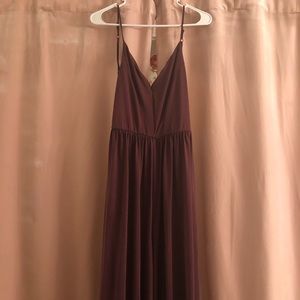 Purple Wide Leg Jumpsuit